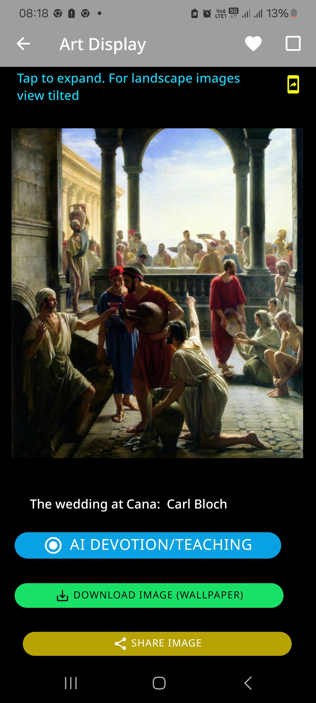 The wedding at Cana
